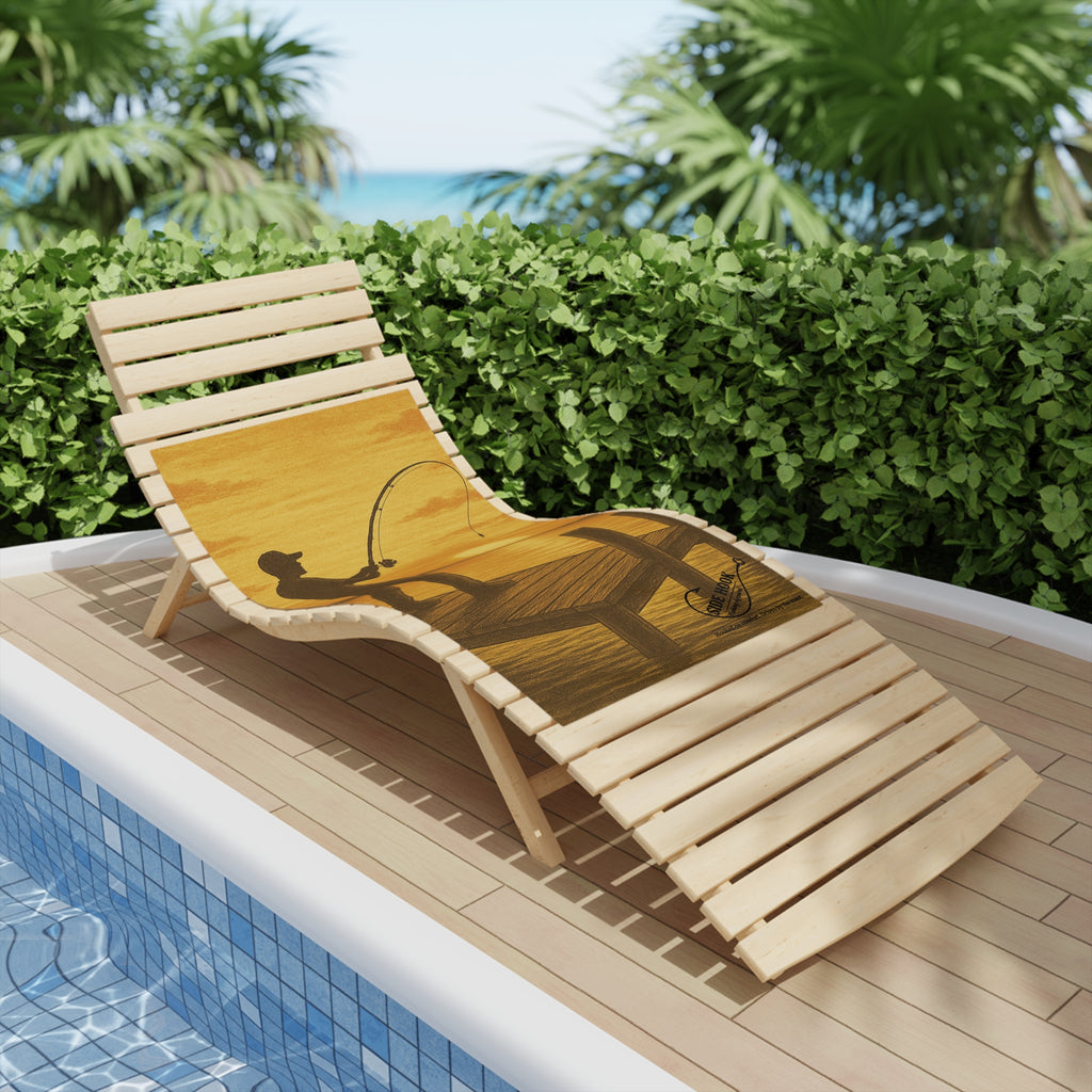 SideHook’s Sunset Fishing Beach Towel
