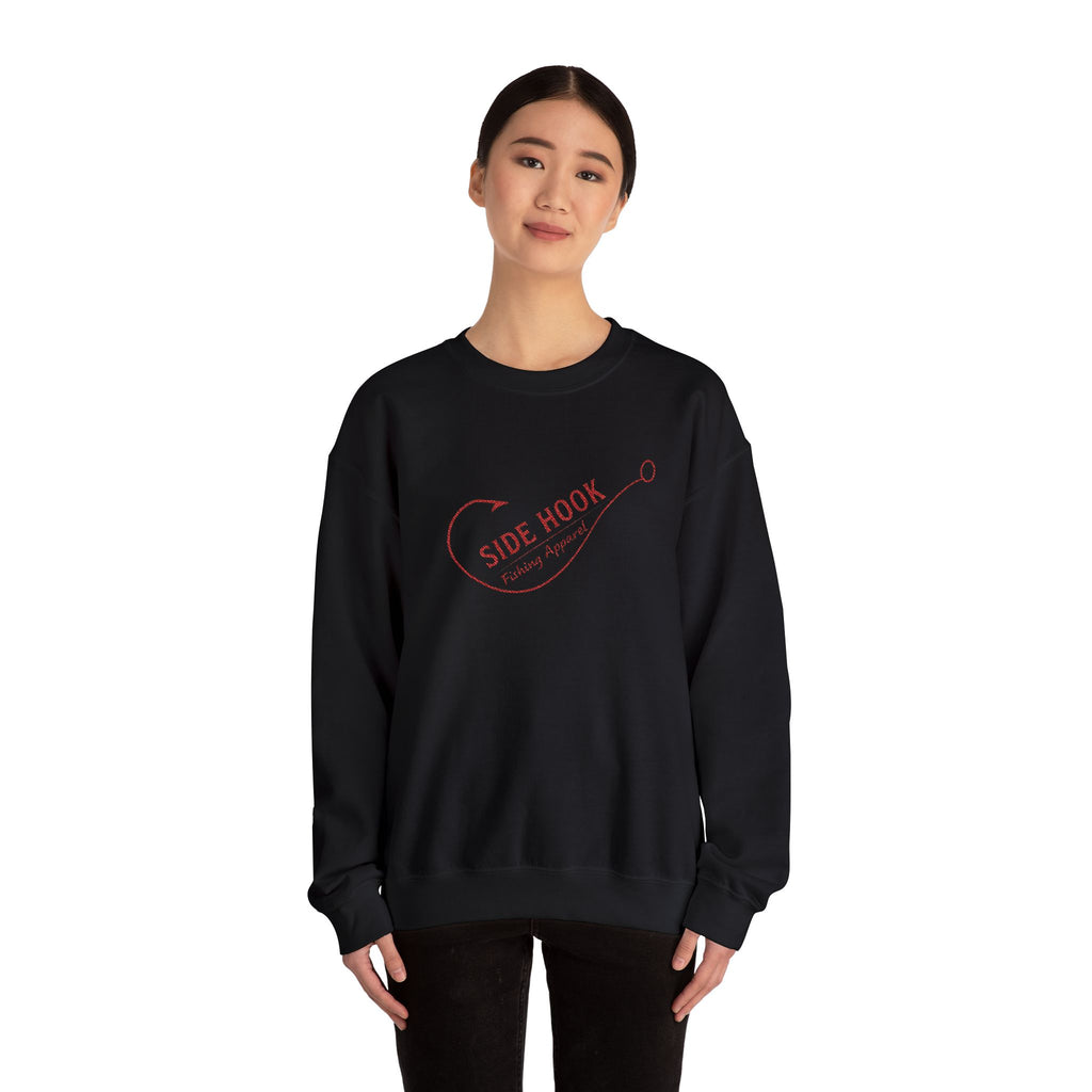 SideHook Stitched Crewneck Sweatshirt - Comfort with Style