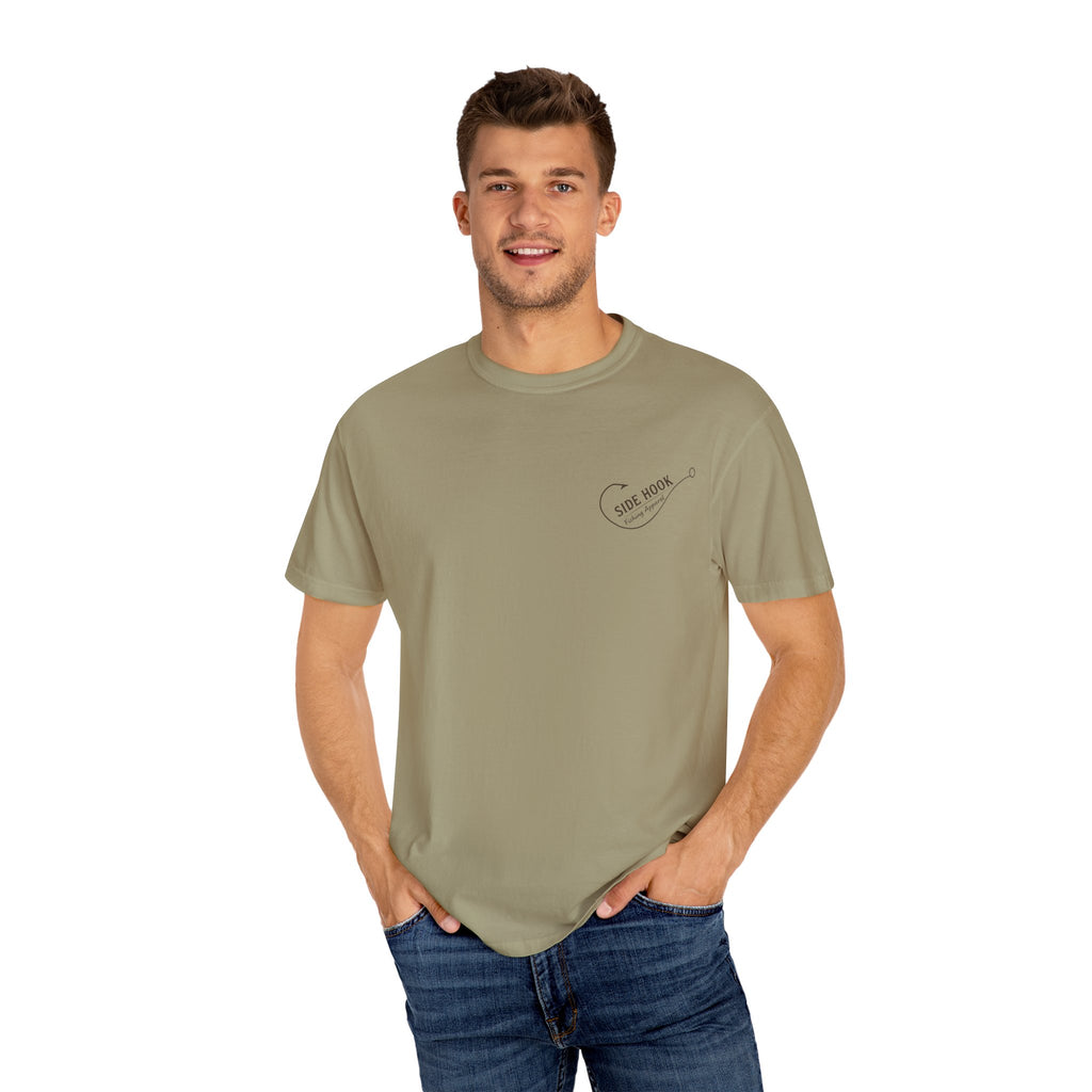 Hooked on the Tide Unisex Garment-Dyed T-Shirt