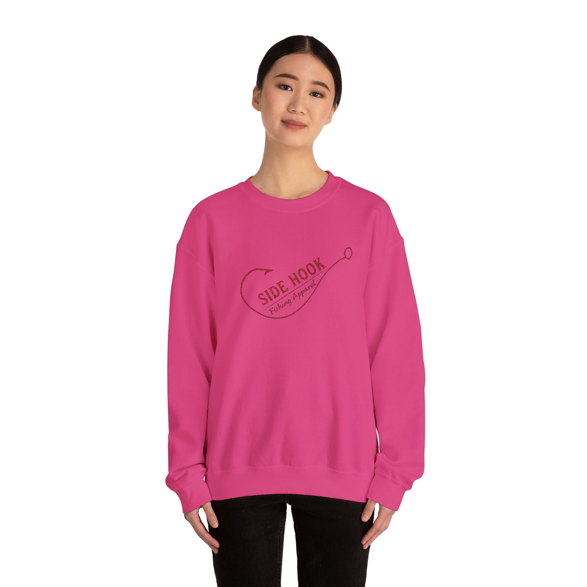 SideHook Stitched Crewneck Sweatshirt - Comfort with Style