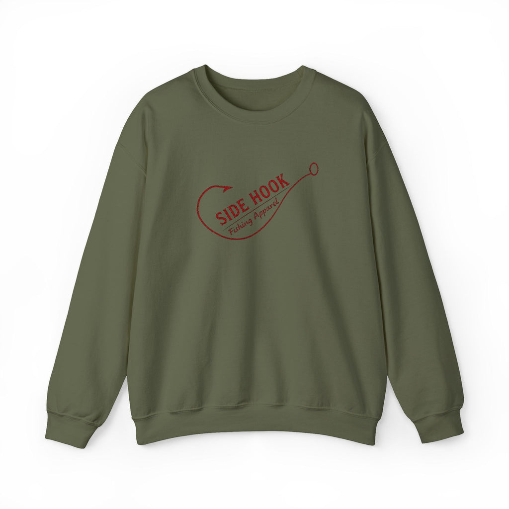 SideHook Stitched Crewneck Sweatshirt - Comfort with Style