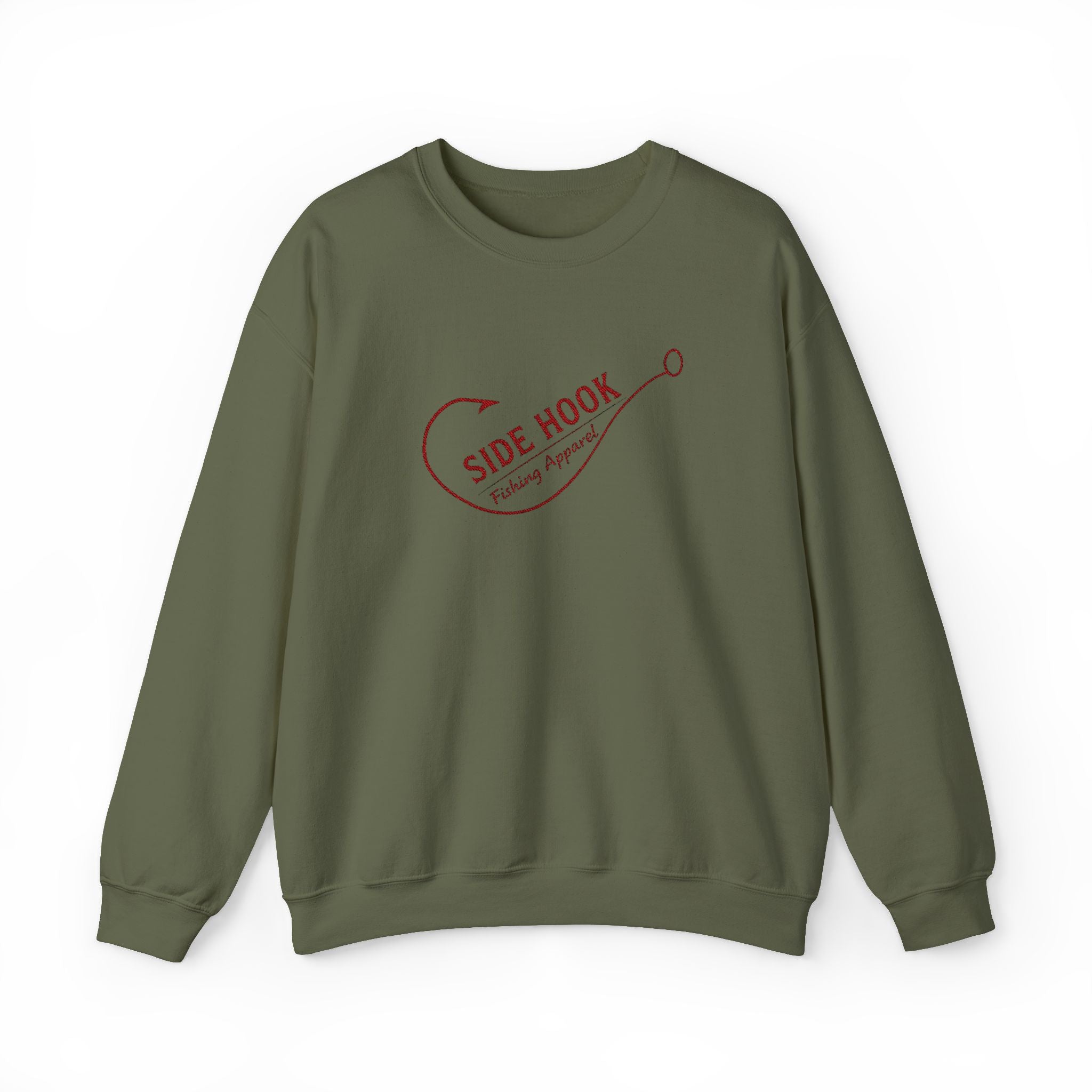 SideHook Stitched Crewneck Sweatshirt - Comfort with Style