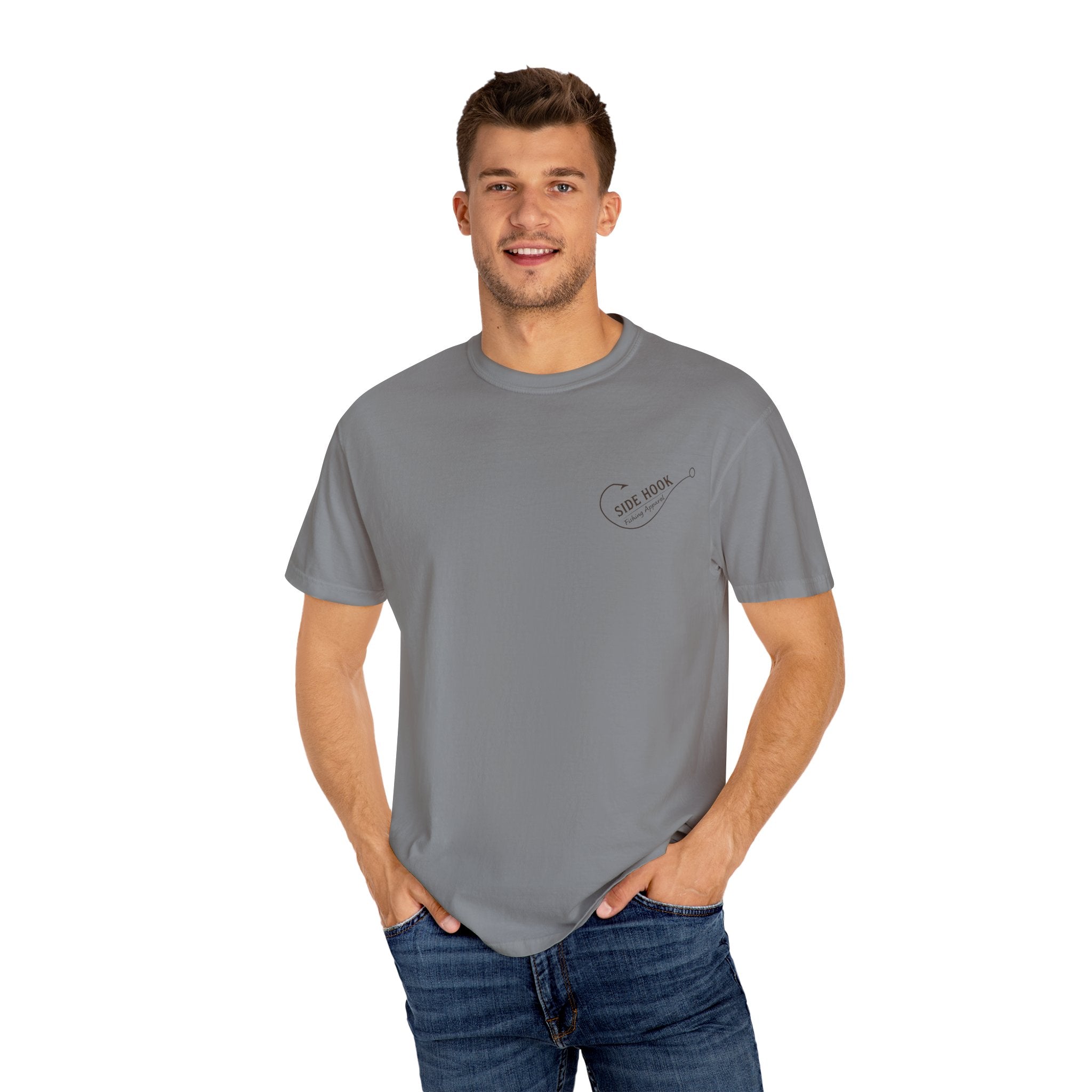 Hooked on the Tide Unisex Garment-Dyed T-Shirt