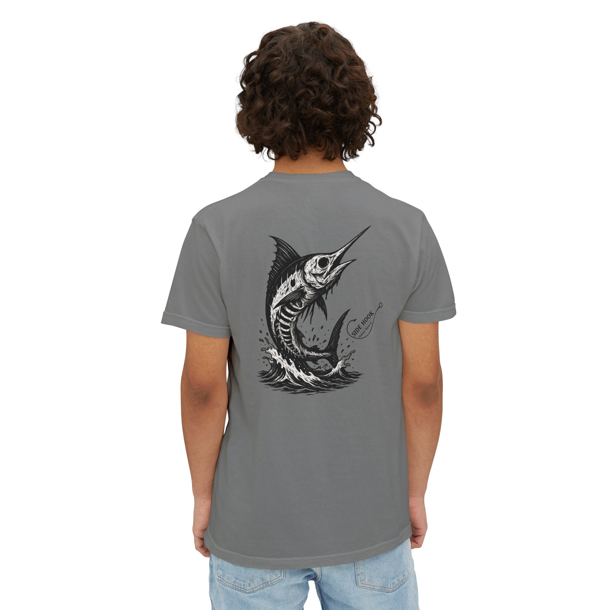 SideHook Decaying Marlin Pocket T-Shirt