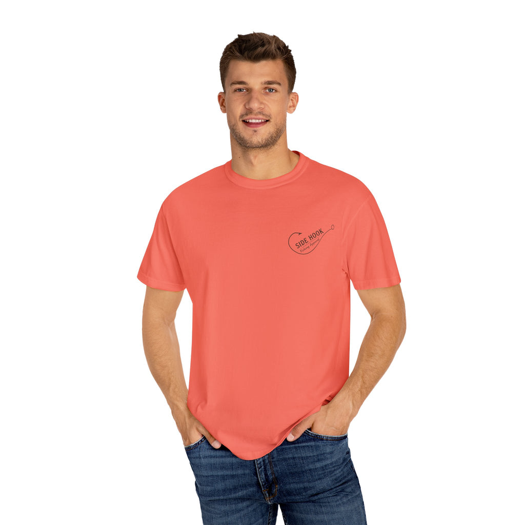 Hooked on the Tide Unisex Garment-Dyed T-Shirt
