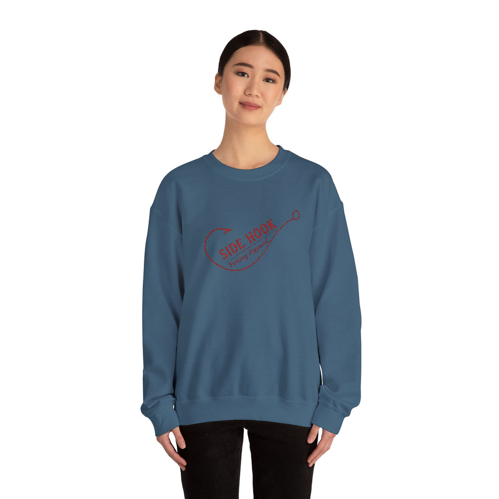 SideHook Stitched Crewneck Sweatshirt - Comfort with Style