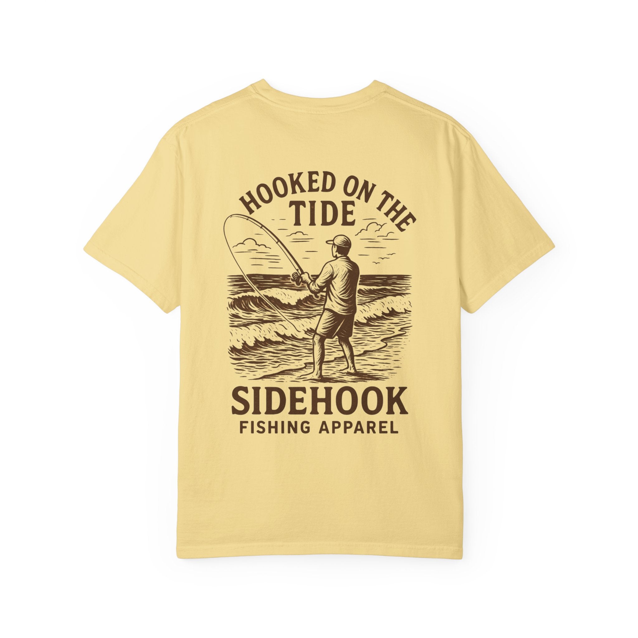 Hooked on the Tide Unisex Garment-Dyed T-Shirt