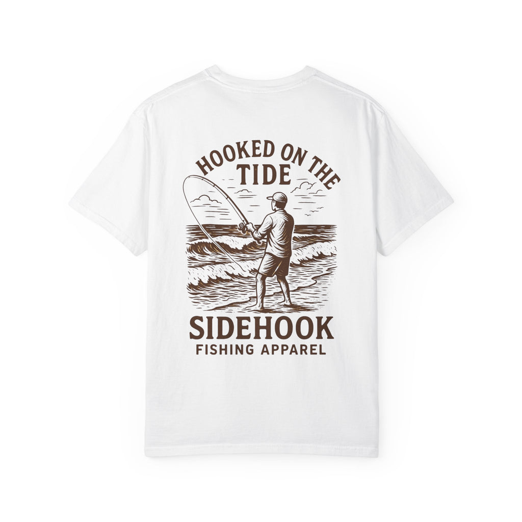 Hooked on the Tide Unisex Garment-Dyed T-Shirt