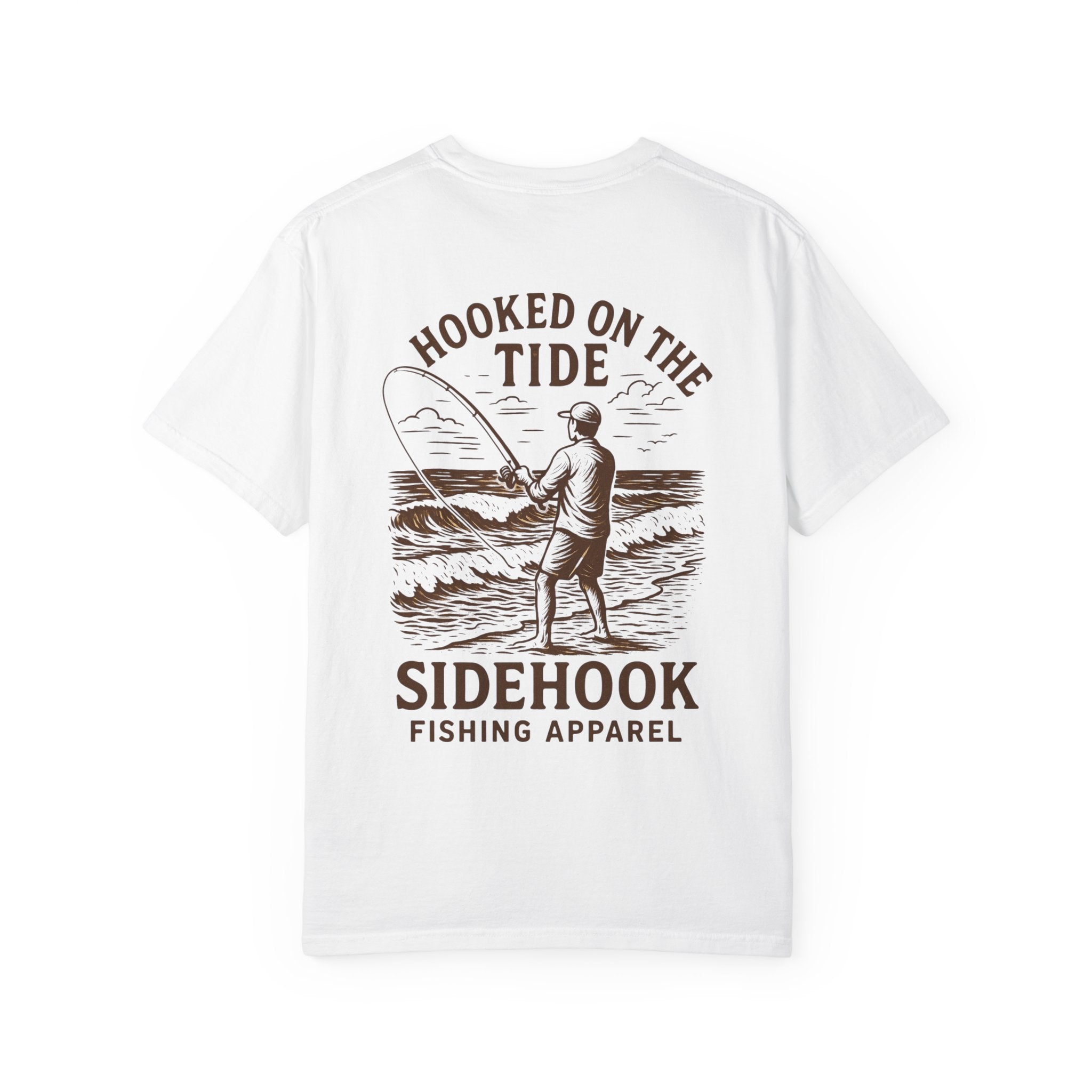 Hooked on the Tide Unisex Garment-Dyed T-Shirt