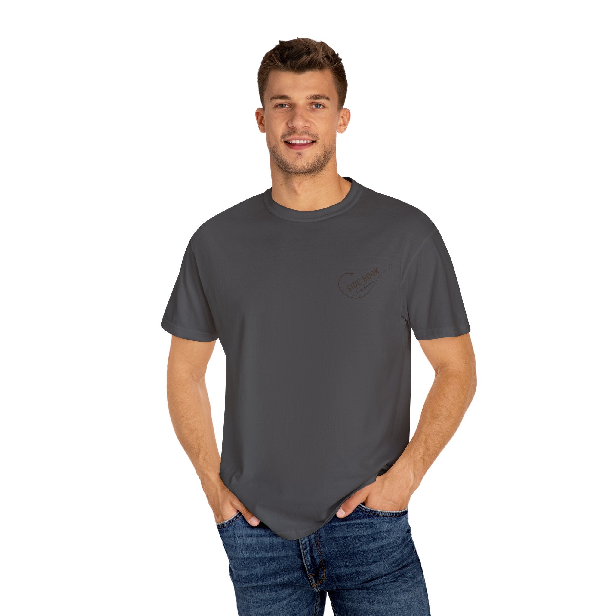 Hooked on the Tide Unisex Garment-Dyed T-Shirt