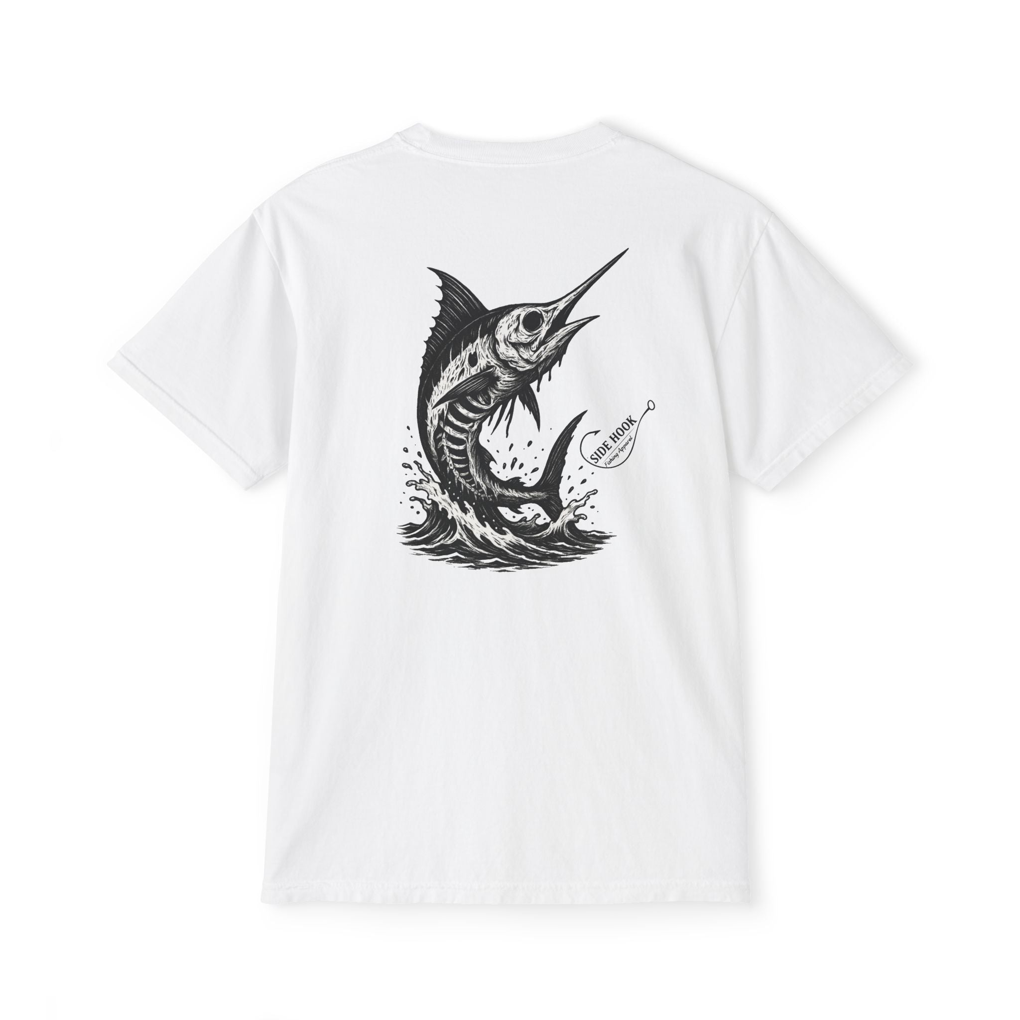 SideHook Decaying Marlin Pocket T-Shirt