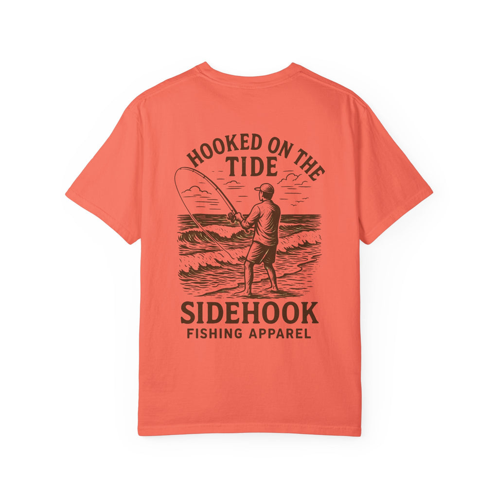 Hooked on the Tide Unisex Garment-Dyed T-Shirt