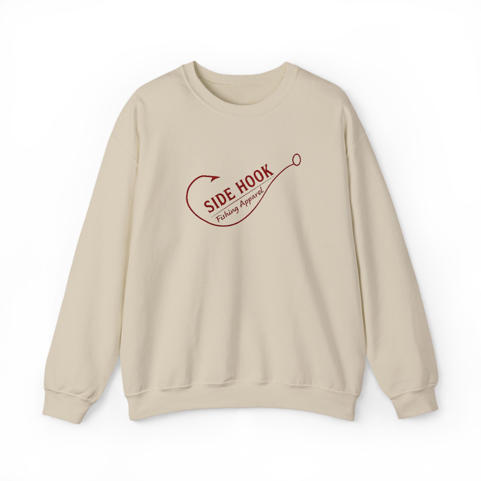 SideHook Stitched Crewneck Sweatshirt - Comfort with Style
