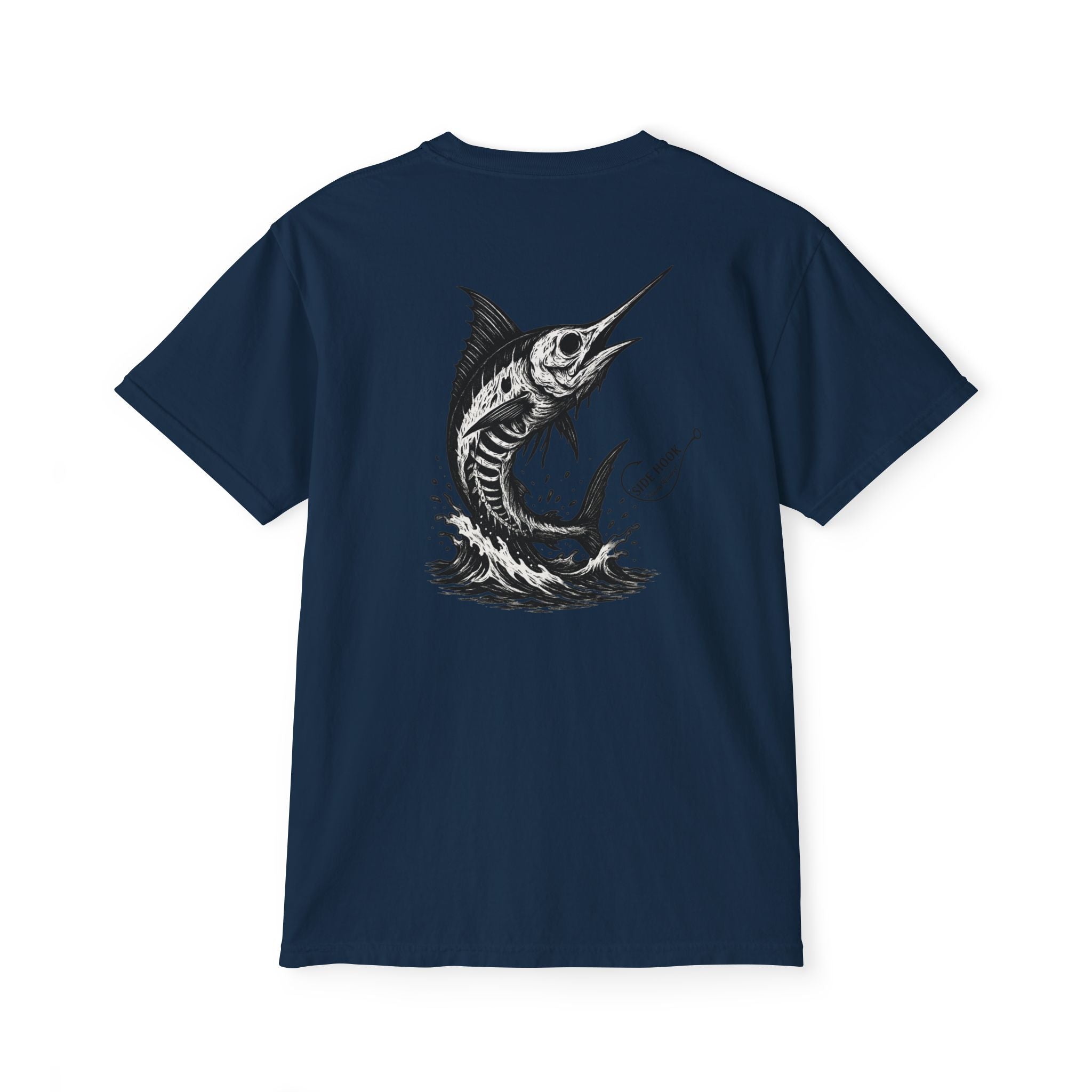 SideHook Decaying Marlin Pocket T-Shirt