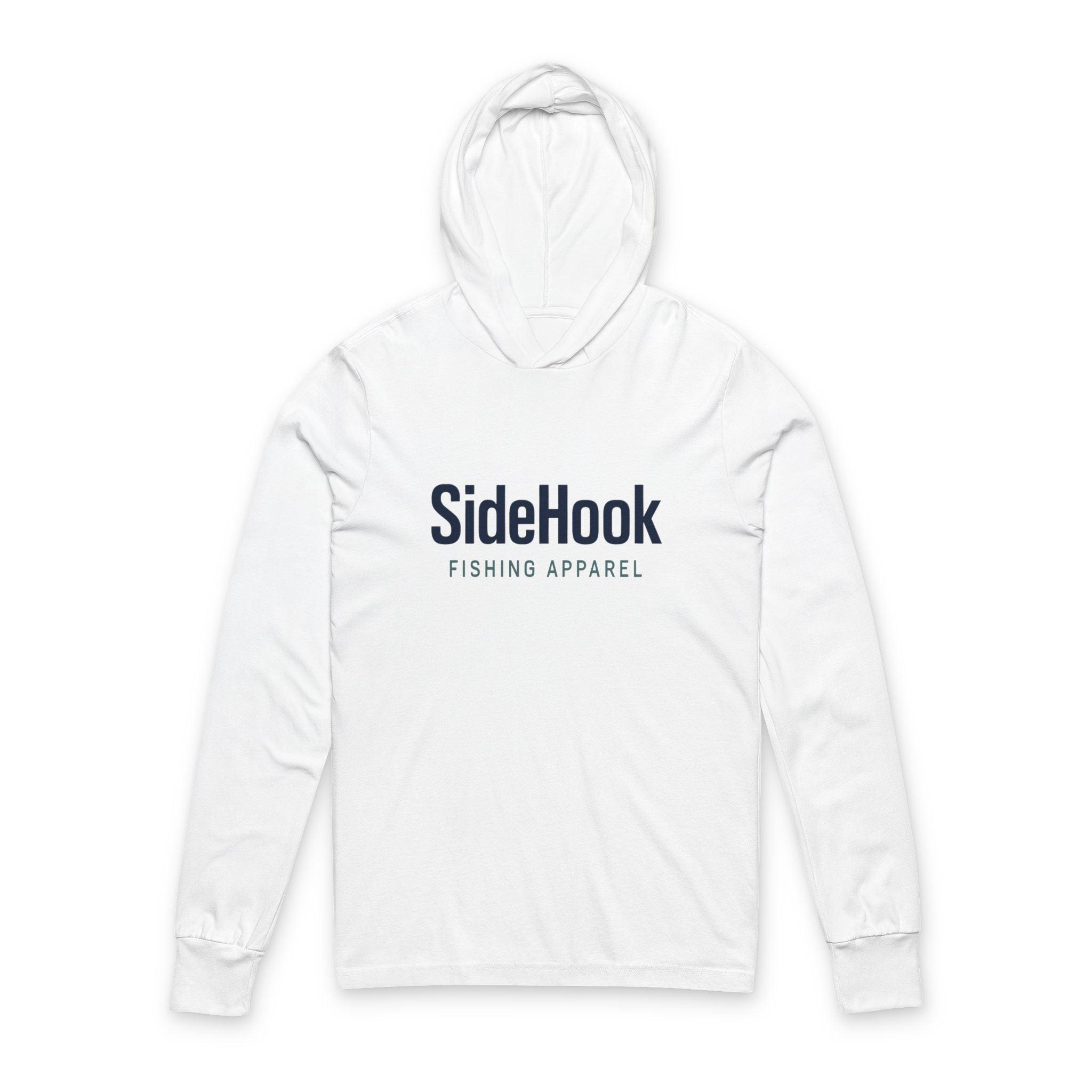 Side Hook Hooded Long Sleeve Tee – Lightweight Coastal Comfort