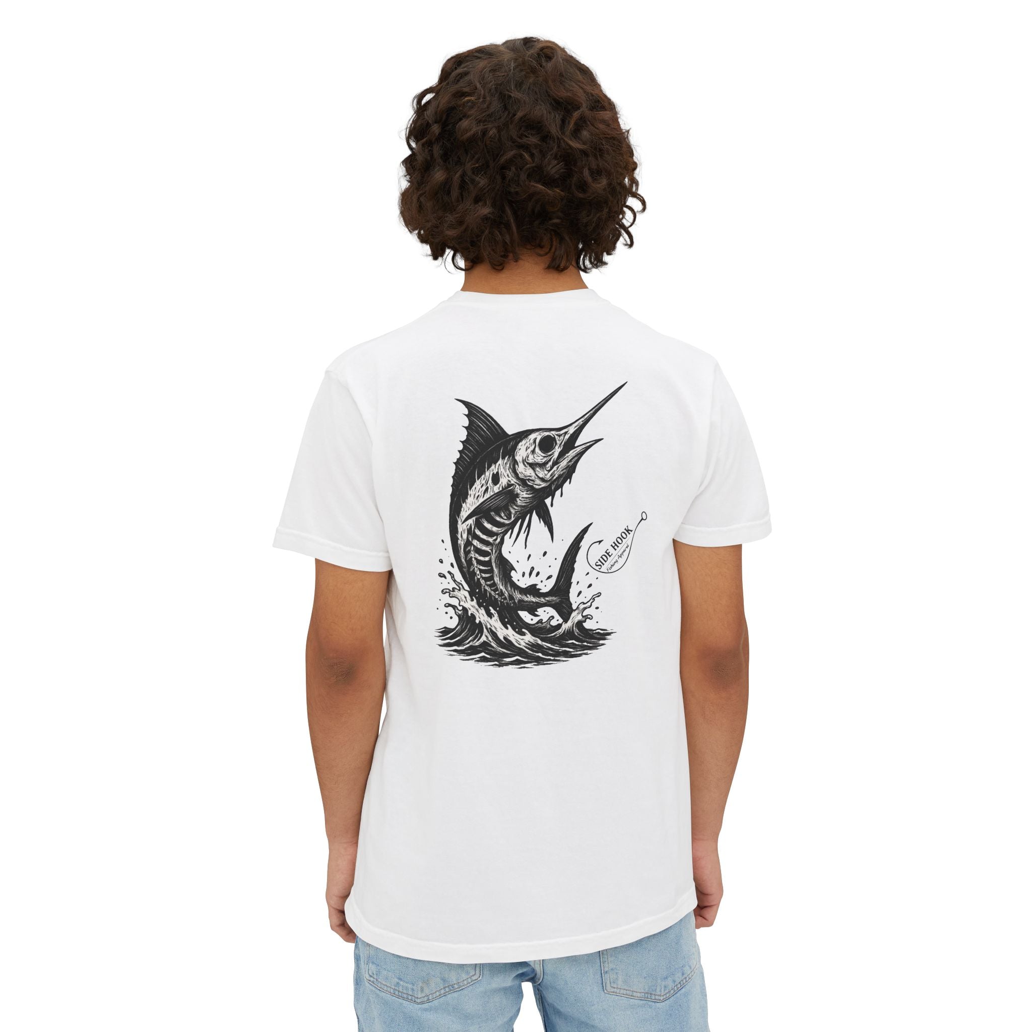 SideHook Decaying Marlin Pocket T-Shirt