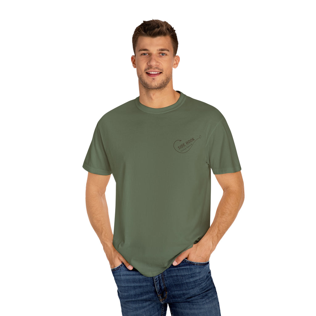 Hooked on the Tide Unisex Garment-Dyed T-Shirt
