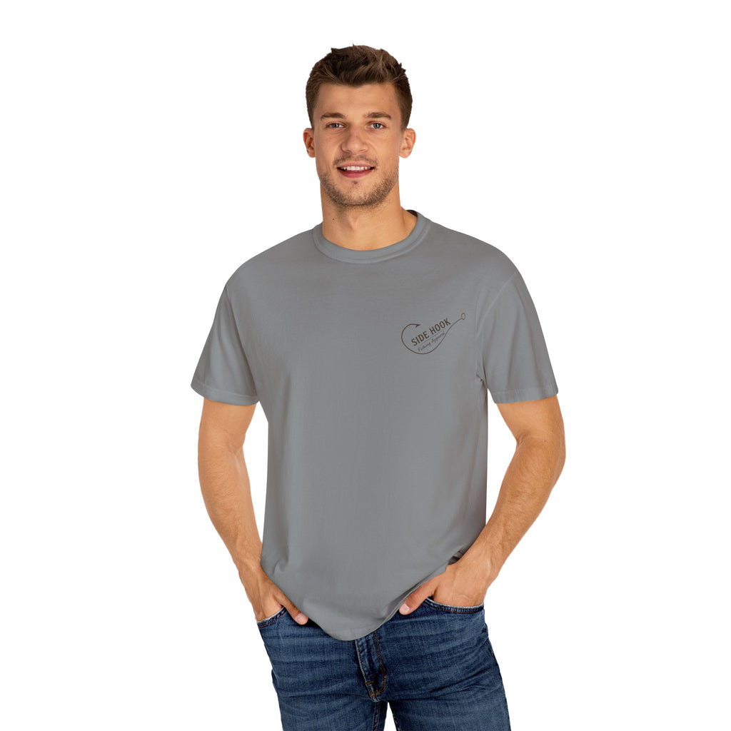 Hooked on the Tide Unisex Garment-Dyed T-Shirt