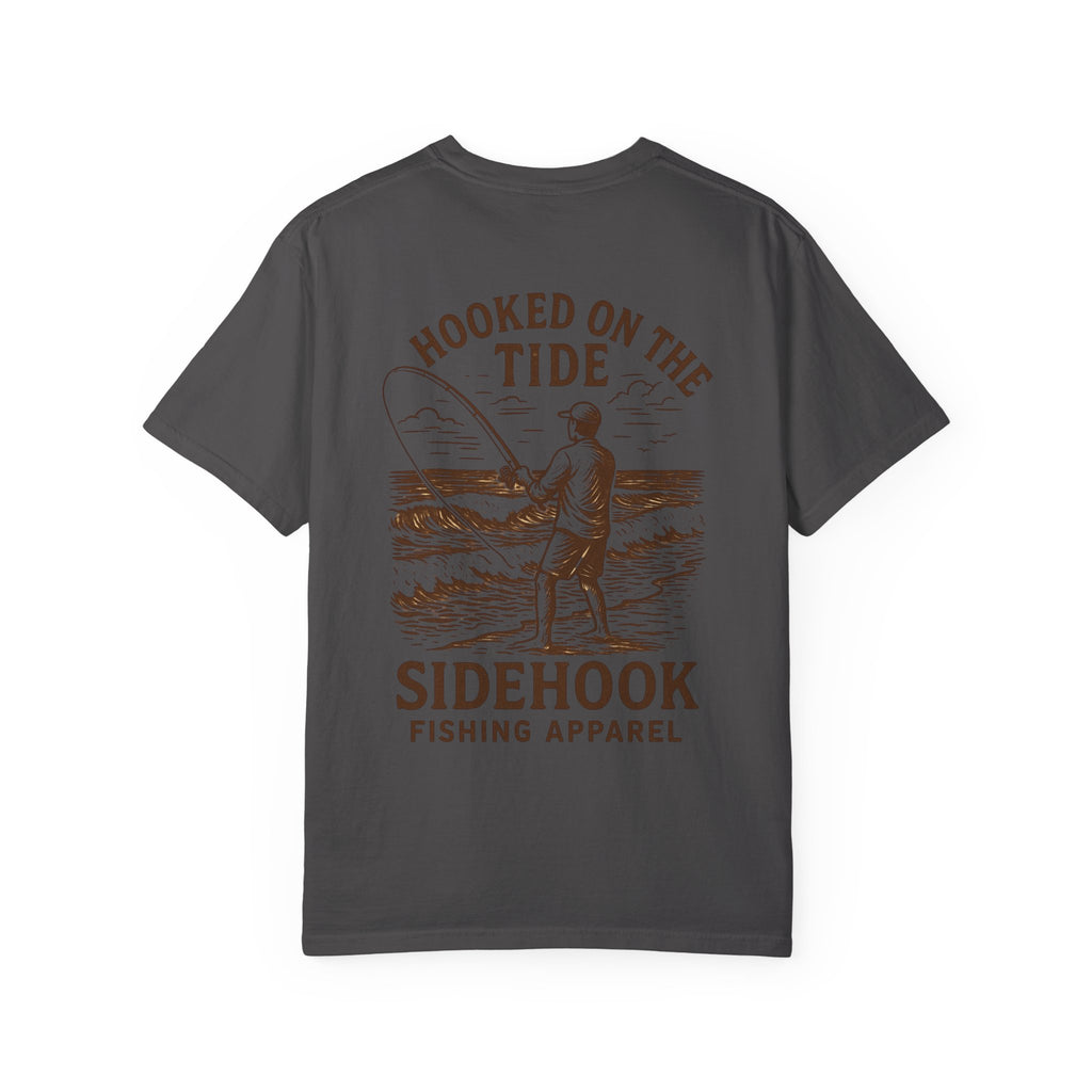 Hooked on the Tide Unisex Garment-Dyed T-Shirt
