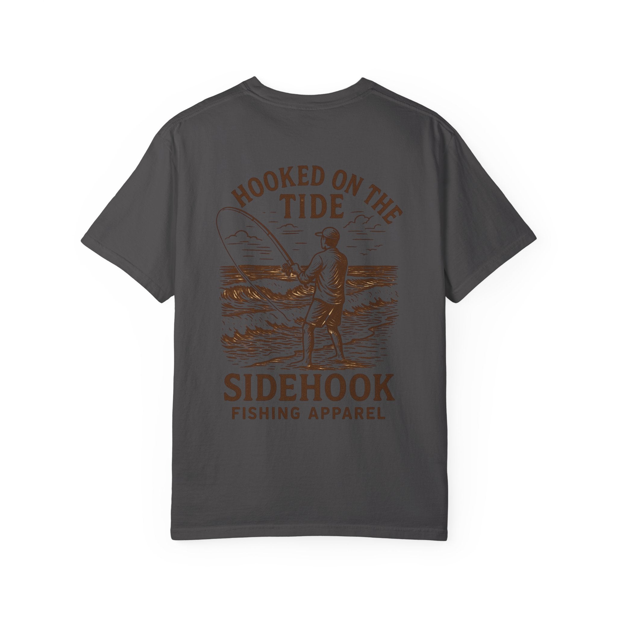 Hooked on the Tide Unisex Garment-Dyed T-Shirt