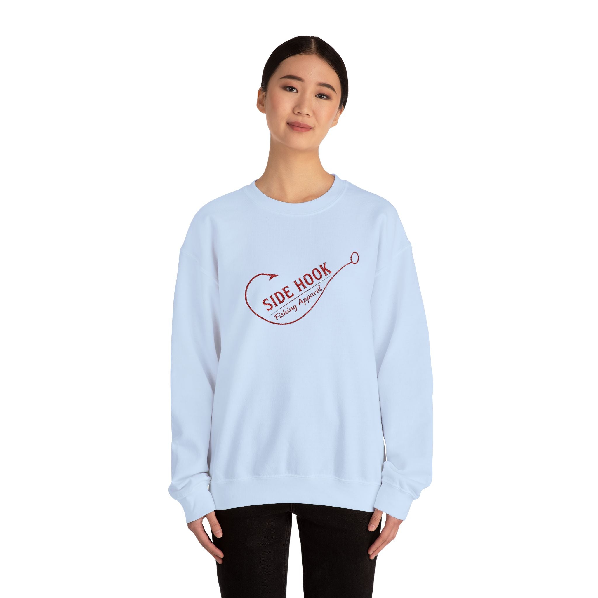 SideHook Stitched Crewneck Sweatshirt - Comfort with Style