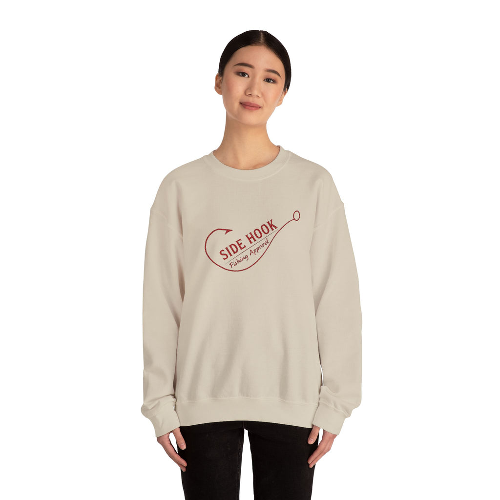 SideHook Stitched Crewneck Sweatshirt - Comfort with Style