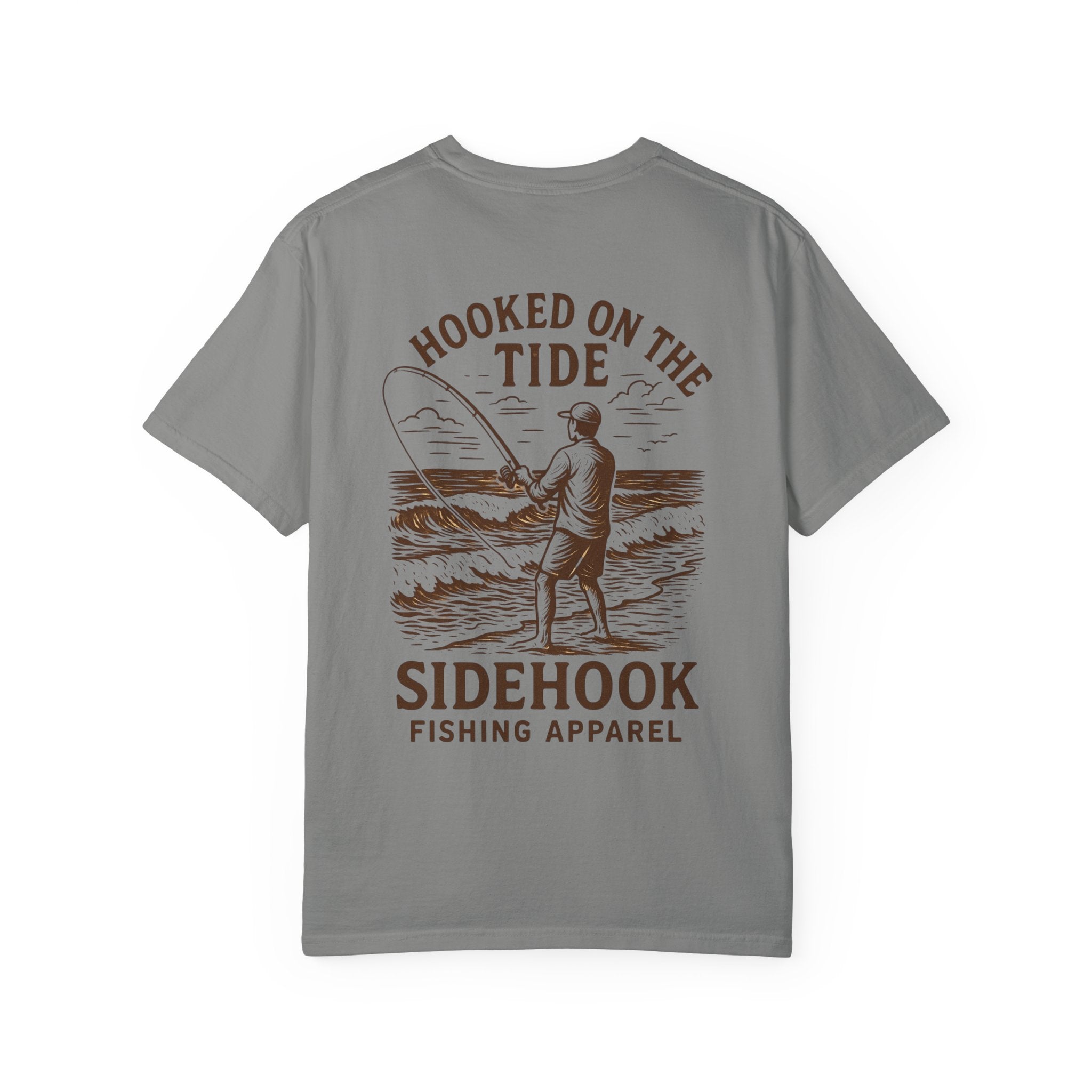 Hooked on the Tide Unisex Garment-Dyed T-Shirt