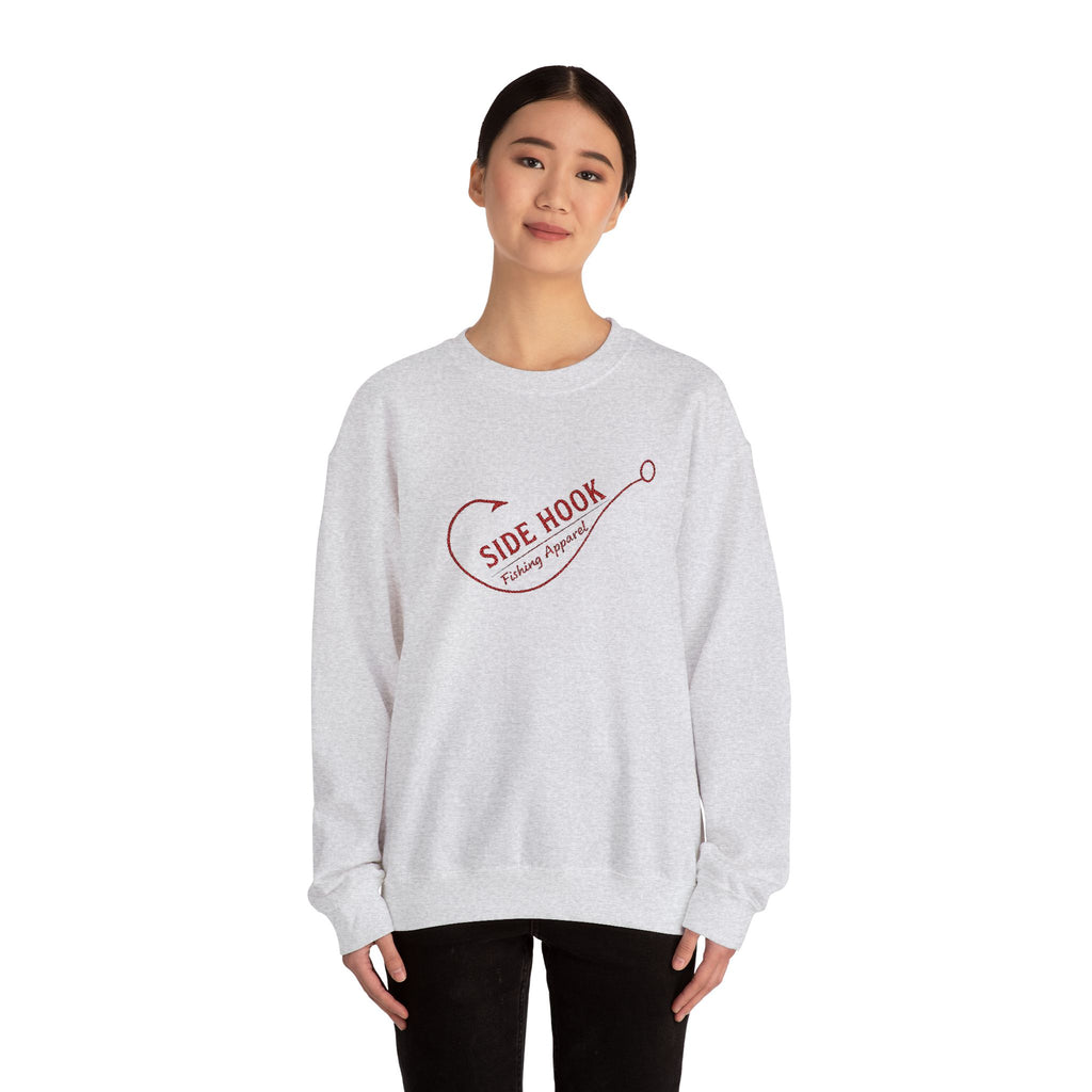 SideHook Stitched Crewneck Sweatshirt - Comfort with Style