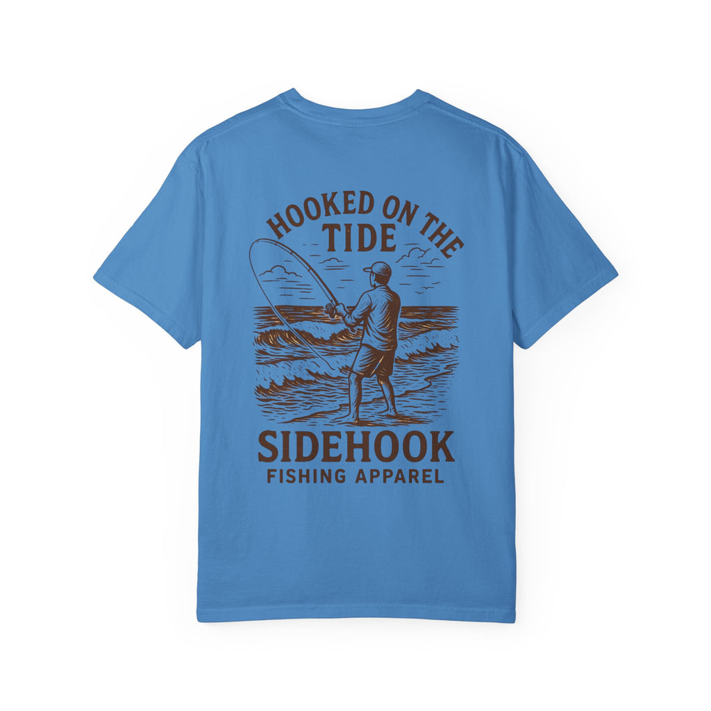 Hooked on the Tide Unisex Garment-Dyed T-Shirt