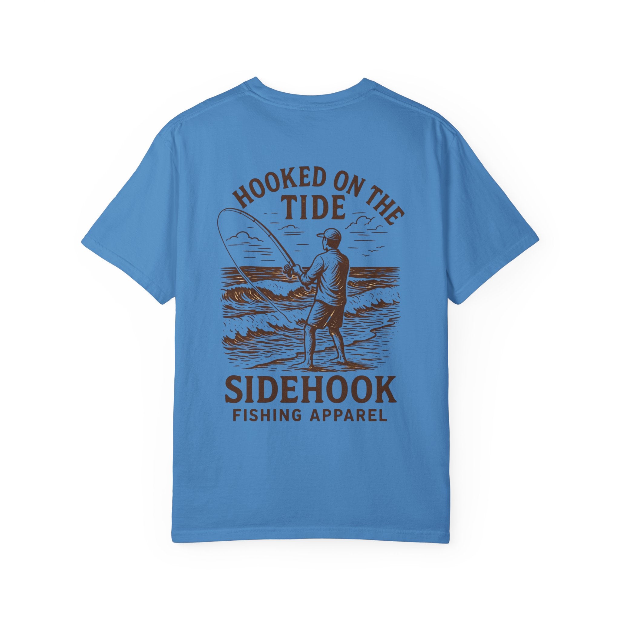 Hooked on the Tide Unisex Garment-Dyed T-Shirt
